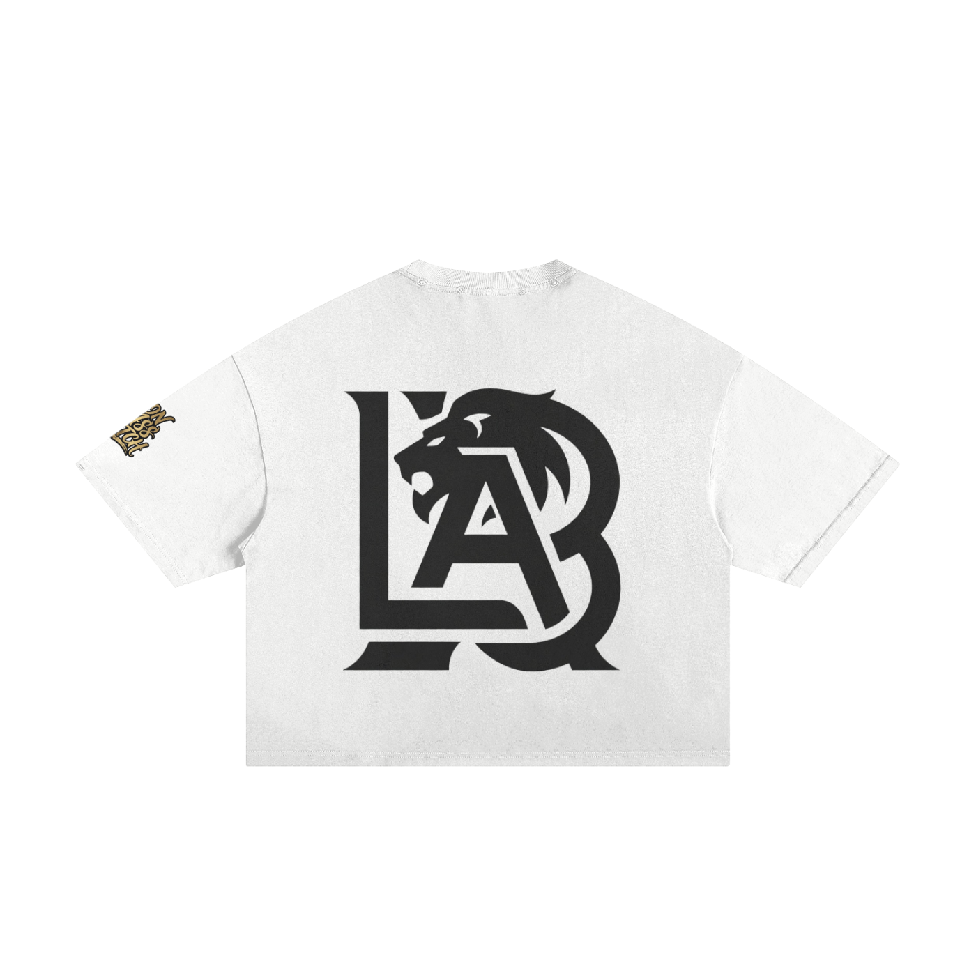 LAB - Black Monogram Heavyweight Tee