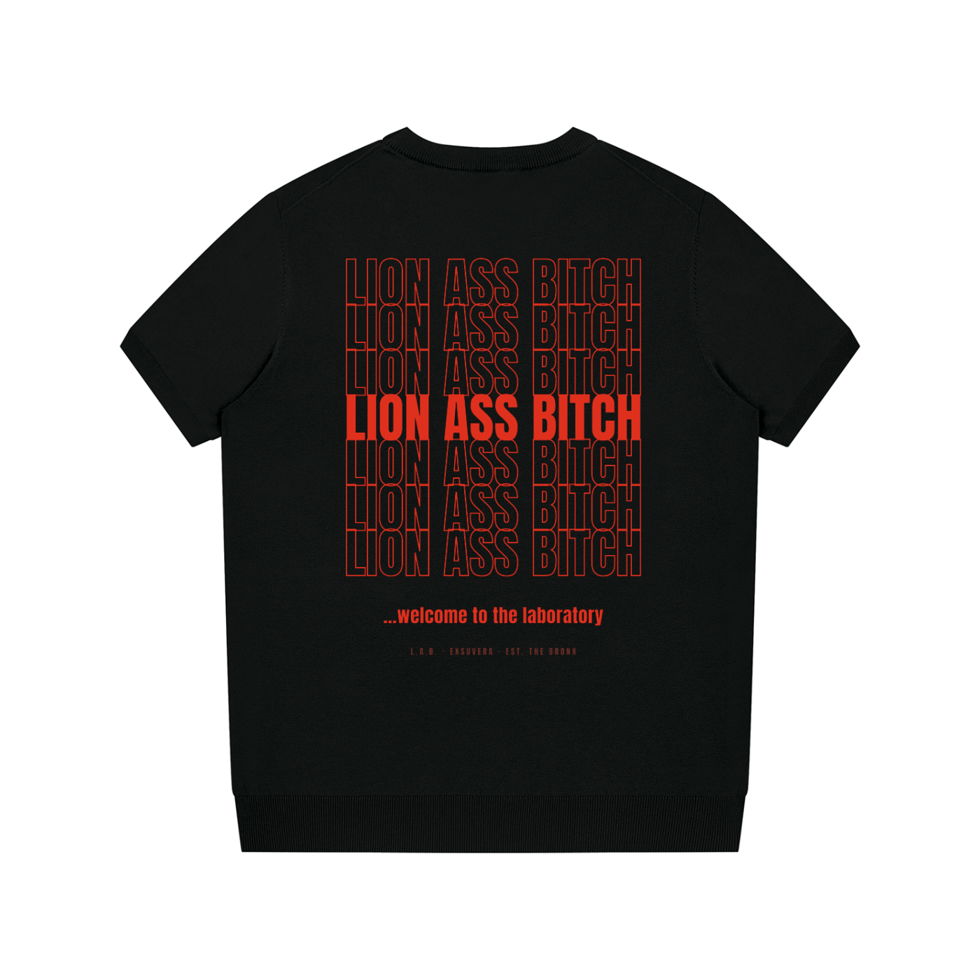 LAB - Neon Crown Portrait Knit Tee - Edition 02