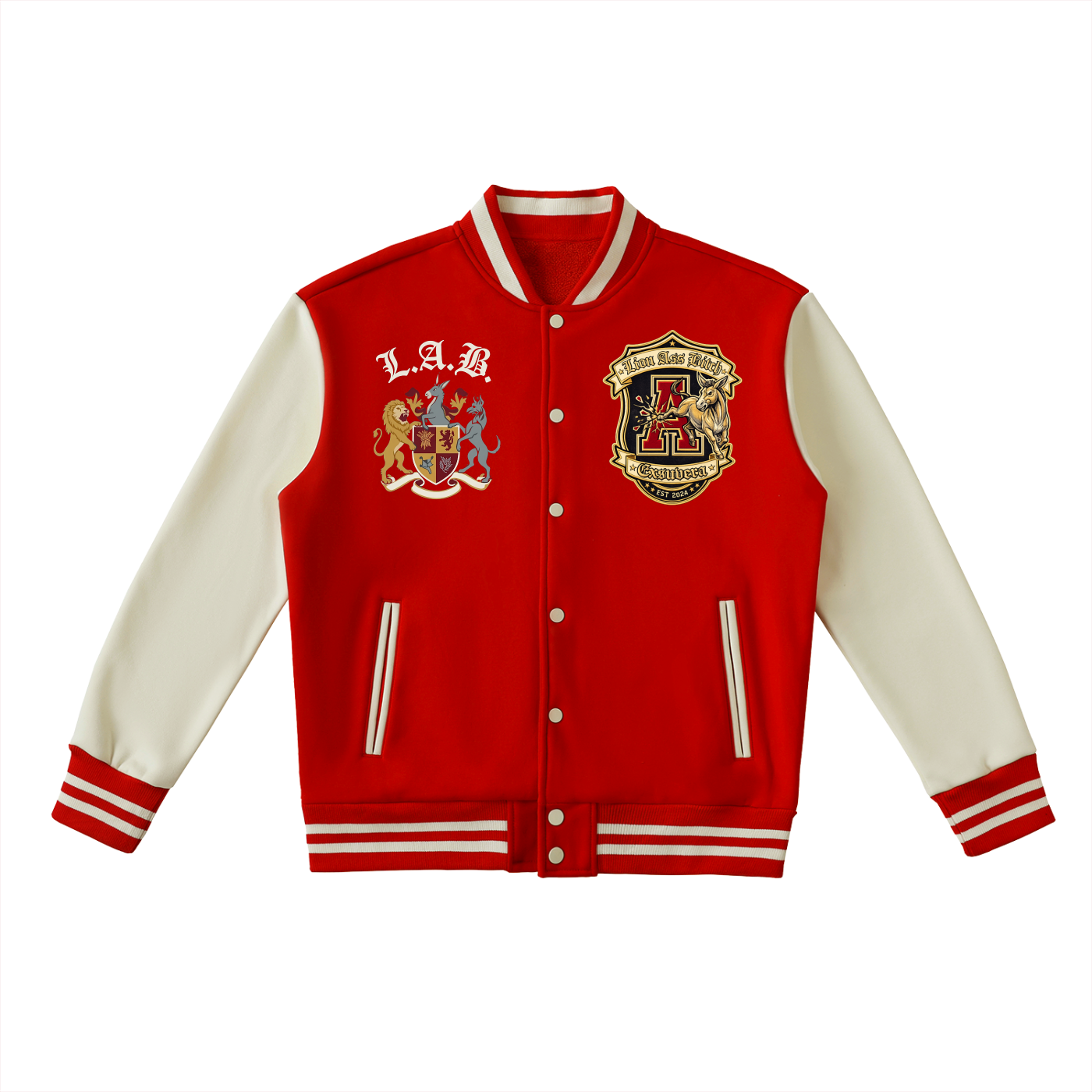 LAB - Sacred Lion Crest Varsity Jacket - Edition 02