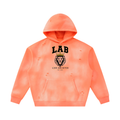 Unisex Sunfade Frayed Fleece Hoodie