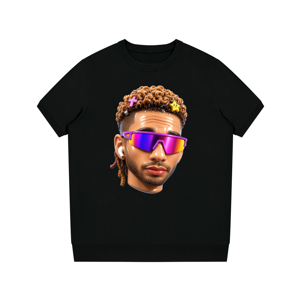 LAB - Neon Crown Portrait Knit Tee - Edition 02