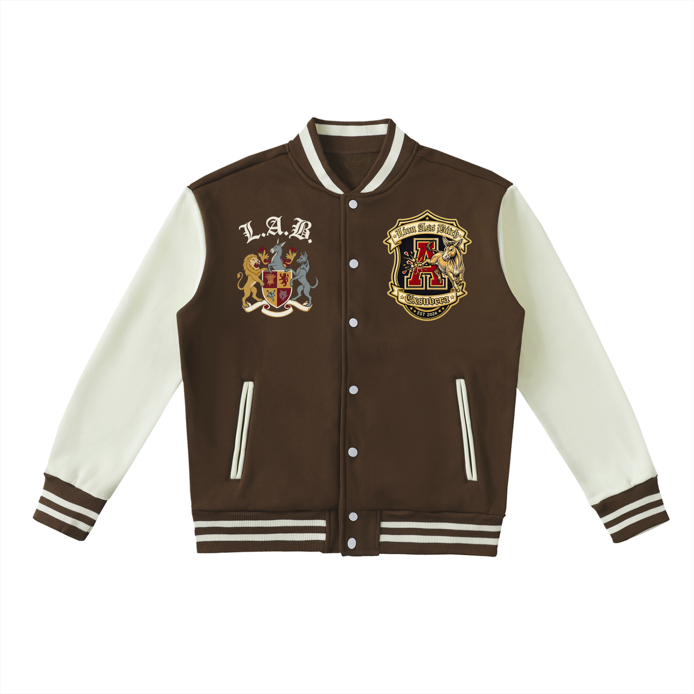 LAB - Sacred Lion Crest Varsity Jacket - Edition 02