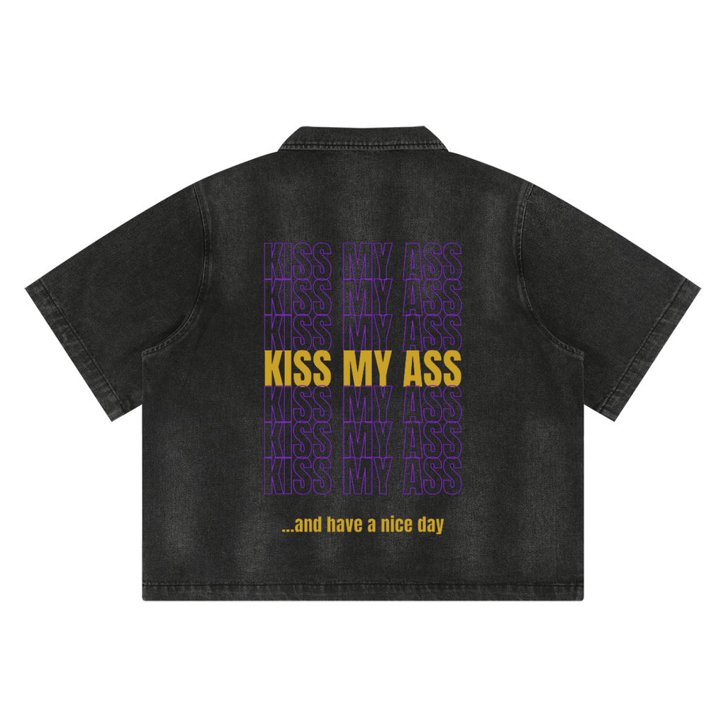 LAB - Eat Me Out Neon Washed Zip Shirt - Edition 02